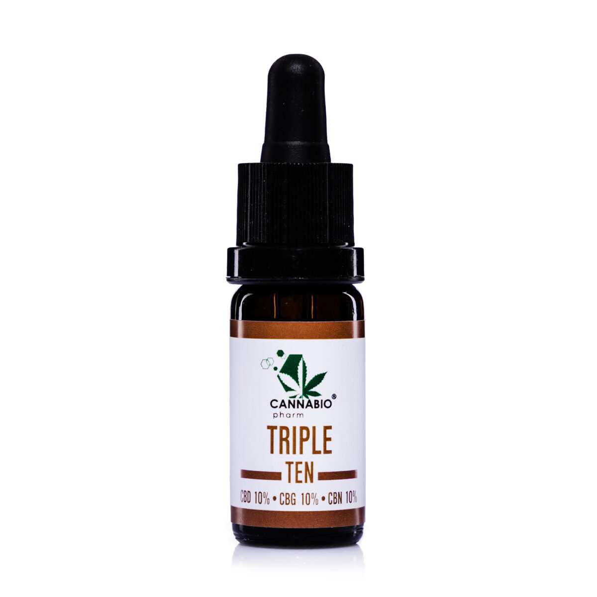 Triple Ten CBD CBG CBN 30% CANNABIO 10ml